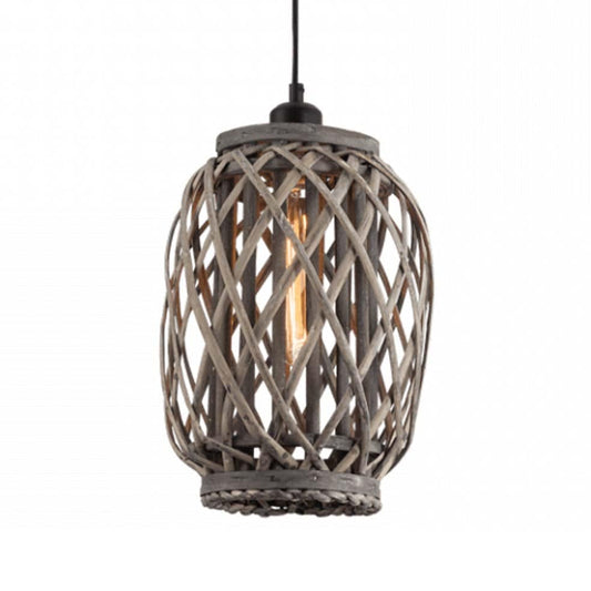 The Lighting Club Lighting Rattan Pendant Light PEN641 RATTAN 6007226071108