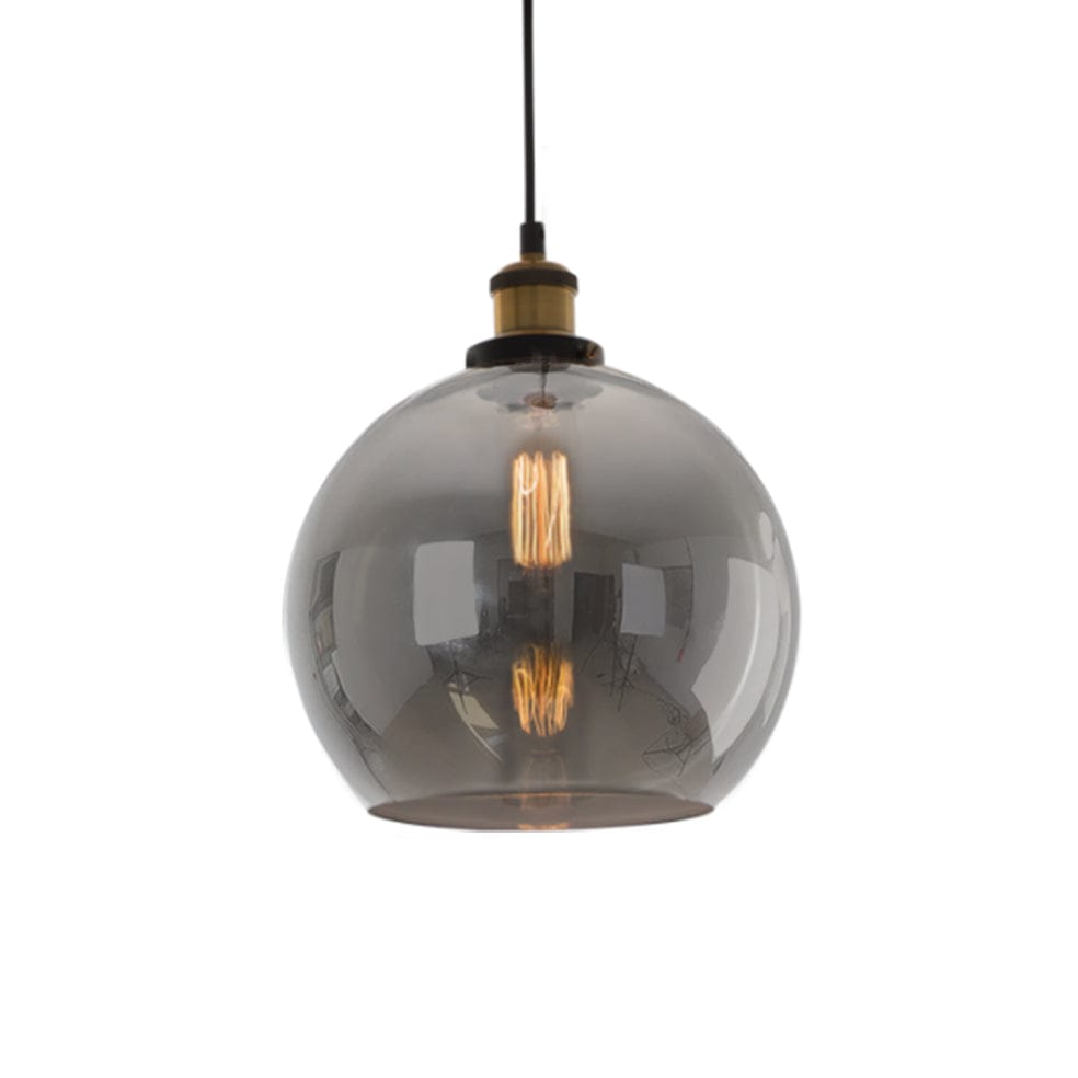 The Lighting Club lighting Smoke(mirror effect) Spheroid Glass Pendant Light Smoke | Amber PEN694 SMOKE 6007226071856