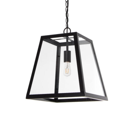 The Lighting Club Lighting Fixtures Small Trapezoid Pendant / Chandelier Light PEN715 BLACK 6007226060119