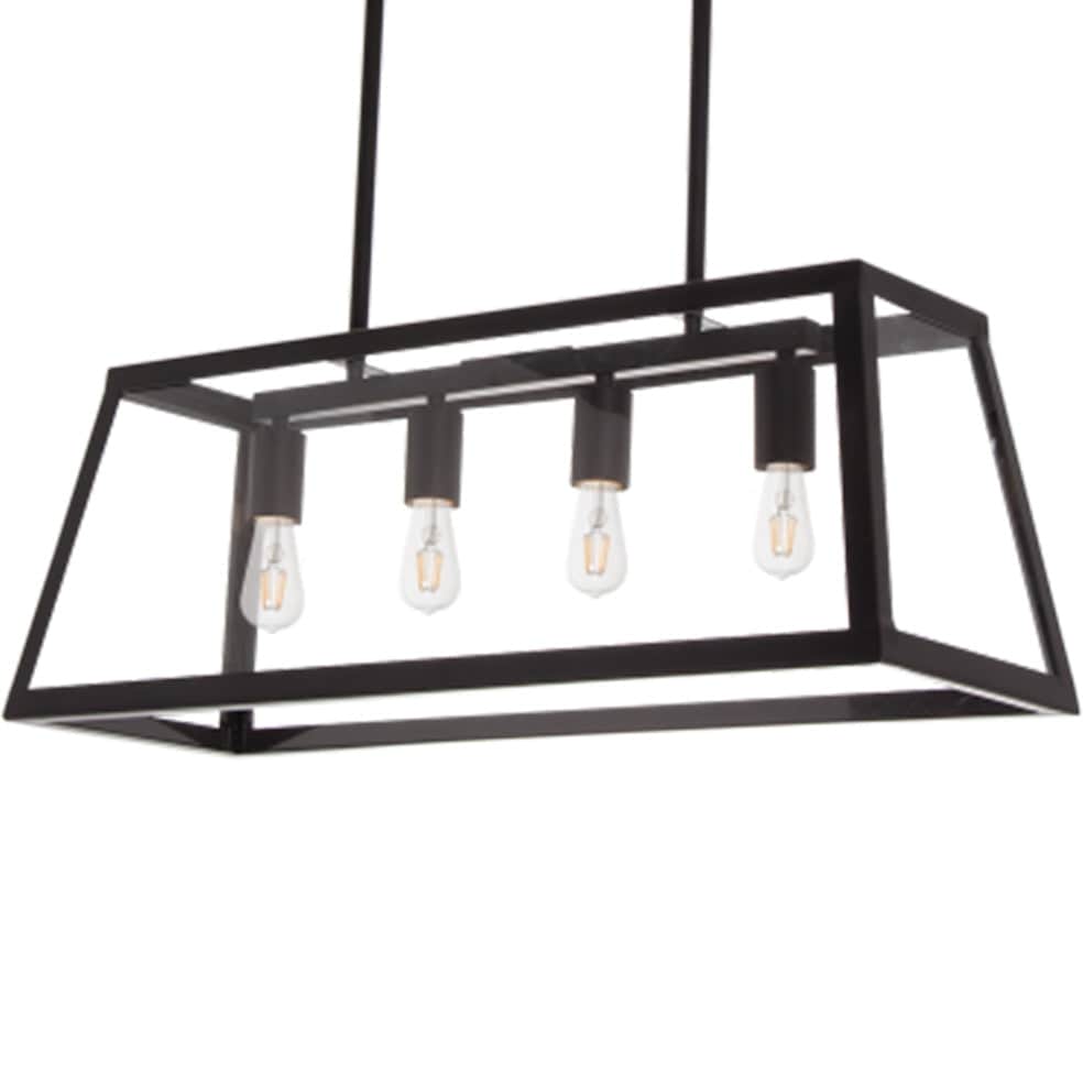 The Lighting Club Lighting Fixtures Large Trapezoid Pendant / Chandelier Light PEN717 BLACK 6007226060133