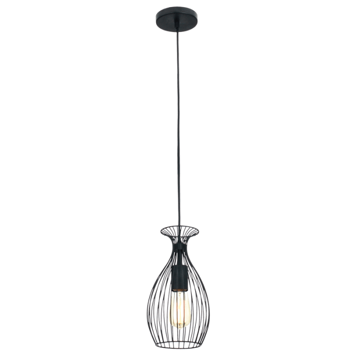 The Lighting Club Pendant Nightwell Pendant in Black PEN727/1 BLACK 6007226062779
