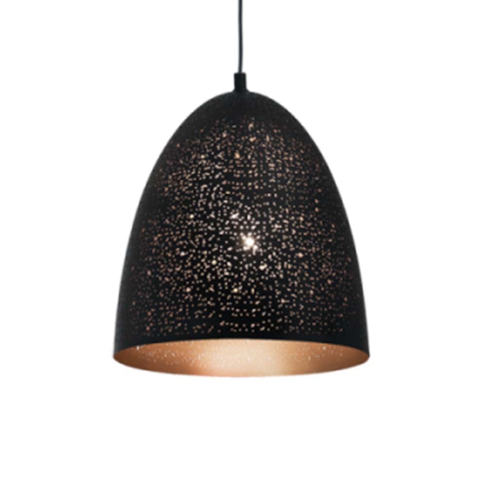 The Lighting Club Ceiling Light Fixtures Tall Galaxy Pendant Light Metal 2 Shapes PEN744 BLACK 6007226062847