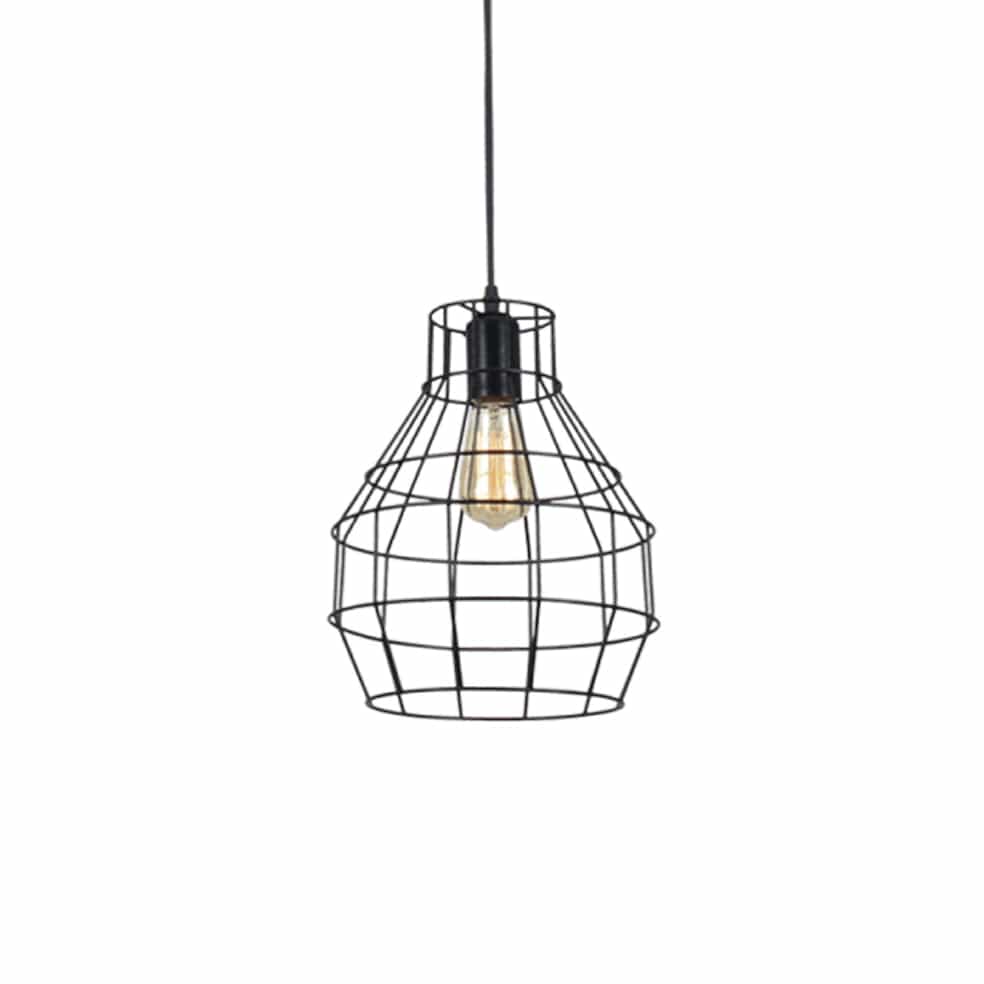 The Lighting Club Pendant Wire Cone Pendant Light Black PEN750/1 BLACK 6007226062953