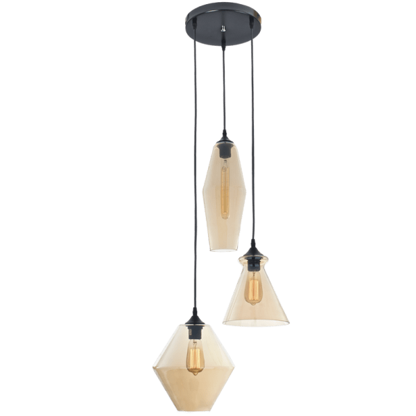 The Lighting Club Ceiling Light Penla Tri Pendant