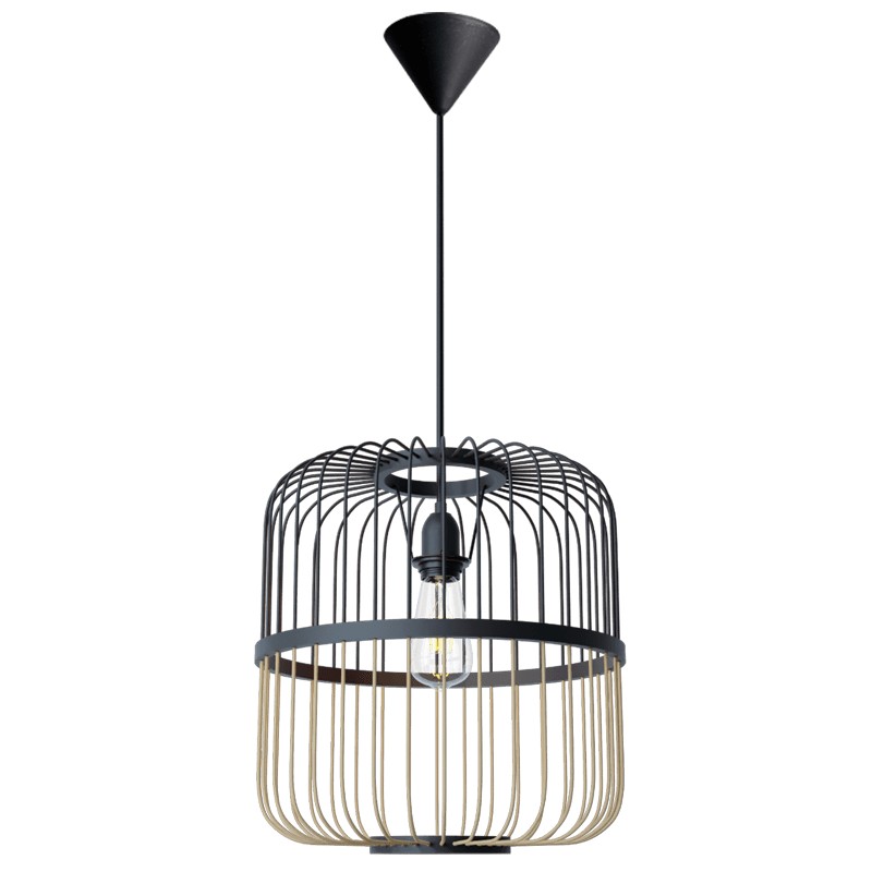 The Lighting Club Island Birdcage Pendant Light PEN809 BAMBOO 6007226080551