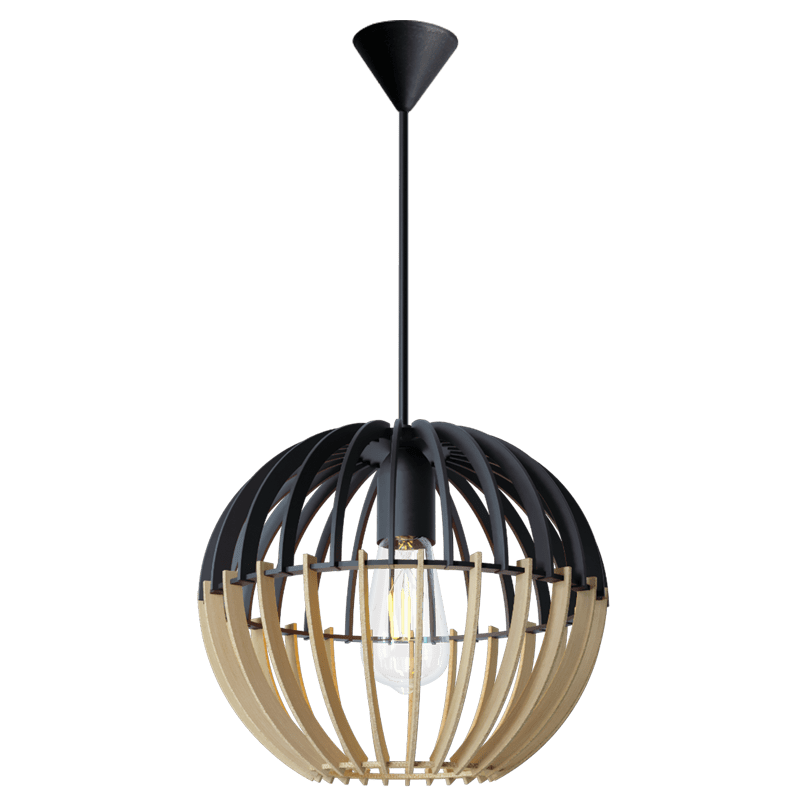 The Lighting Club Ceiling Light Fixtures Island Sphere Pendant Light PEN811 BAMBOO 6007226080575