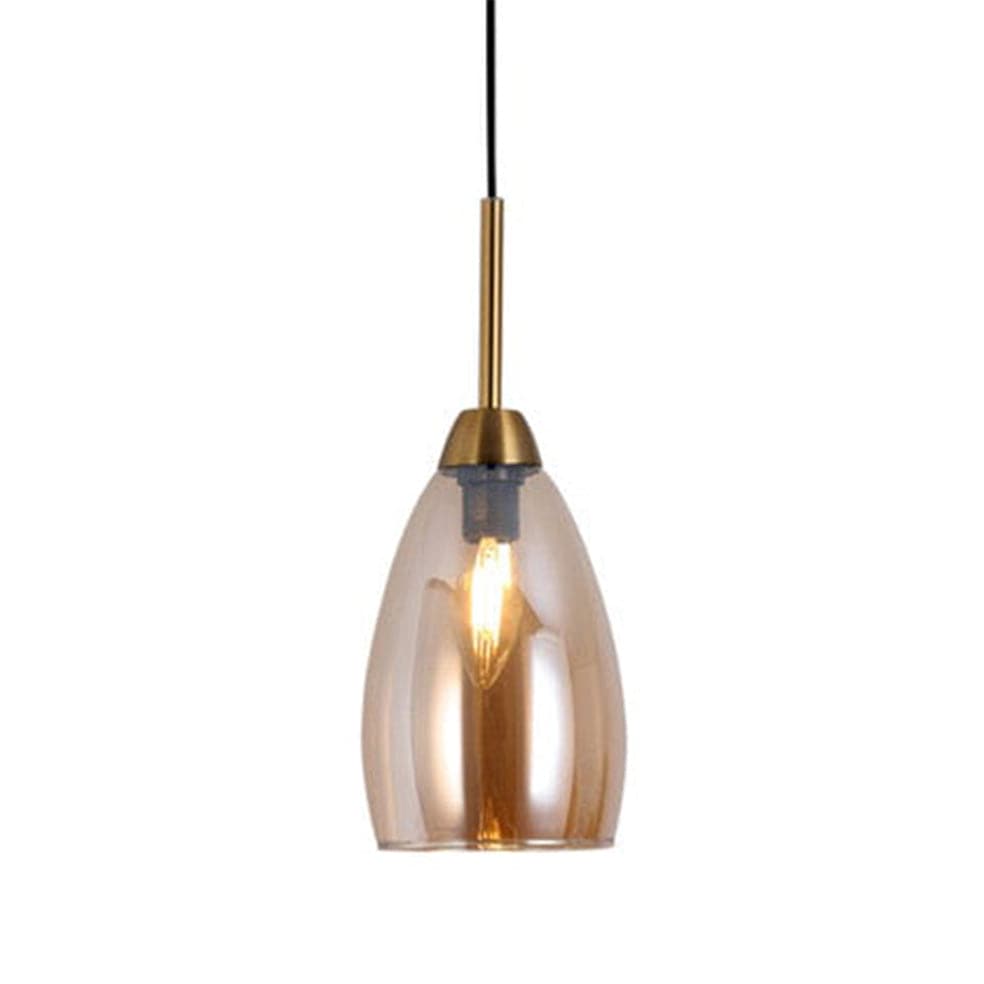 The Lighting Club Pendant Amber Tella Pendant Light | 2 Colours PEN812/1 6007226081954