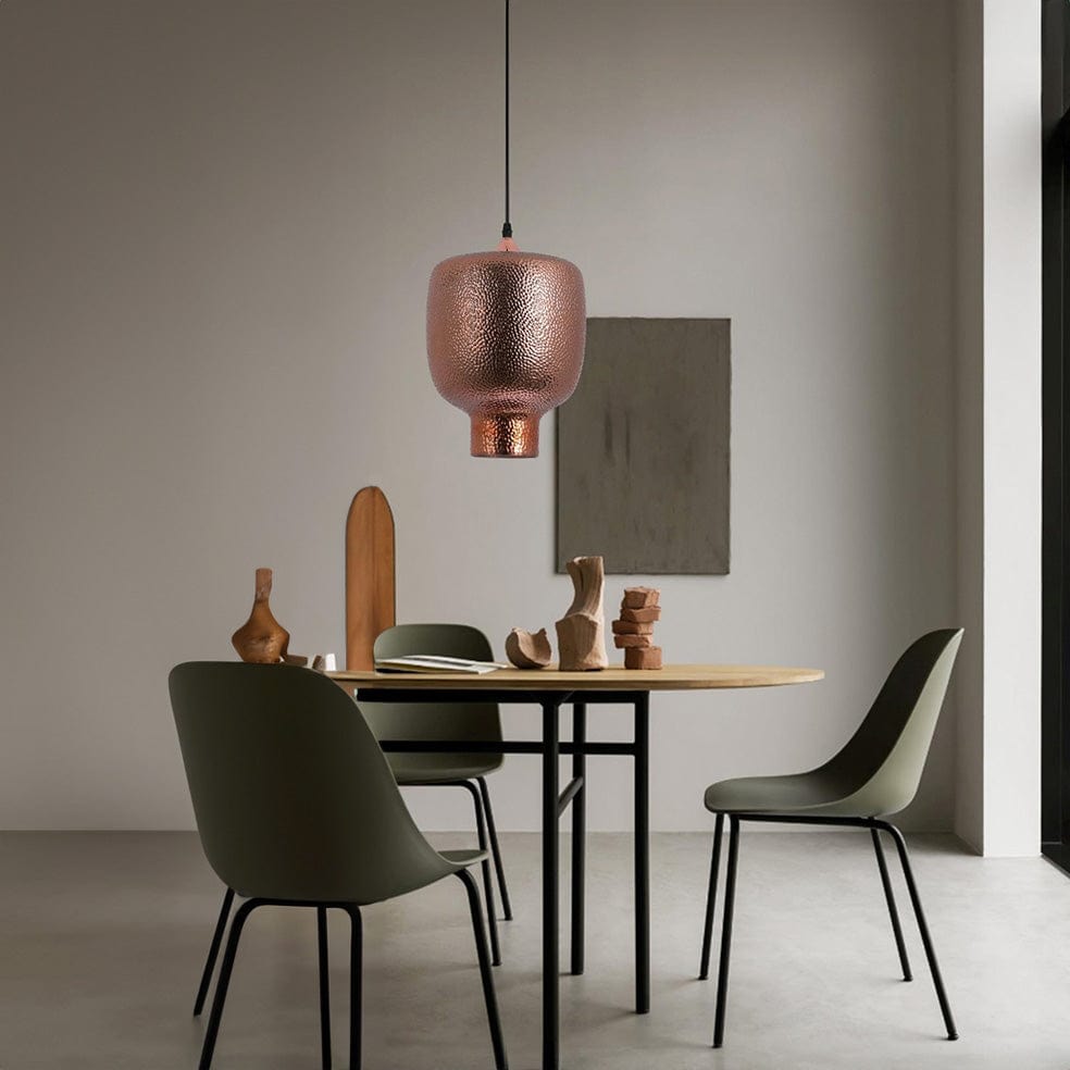 The Lighting Club Pendant Andy Metal and Glass Pendant Light PEN840 COPPER 6007226083118