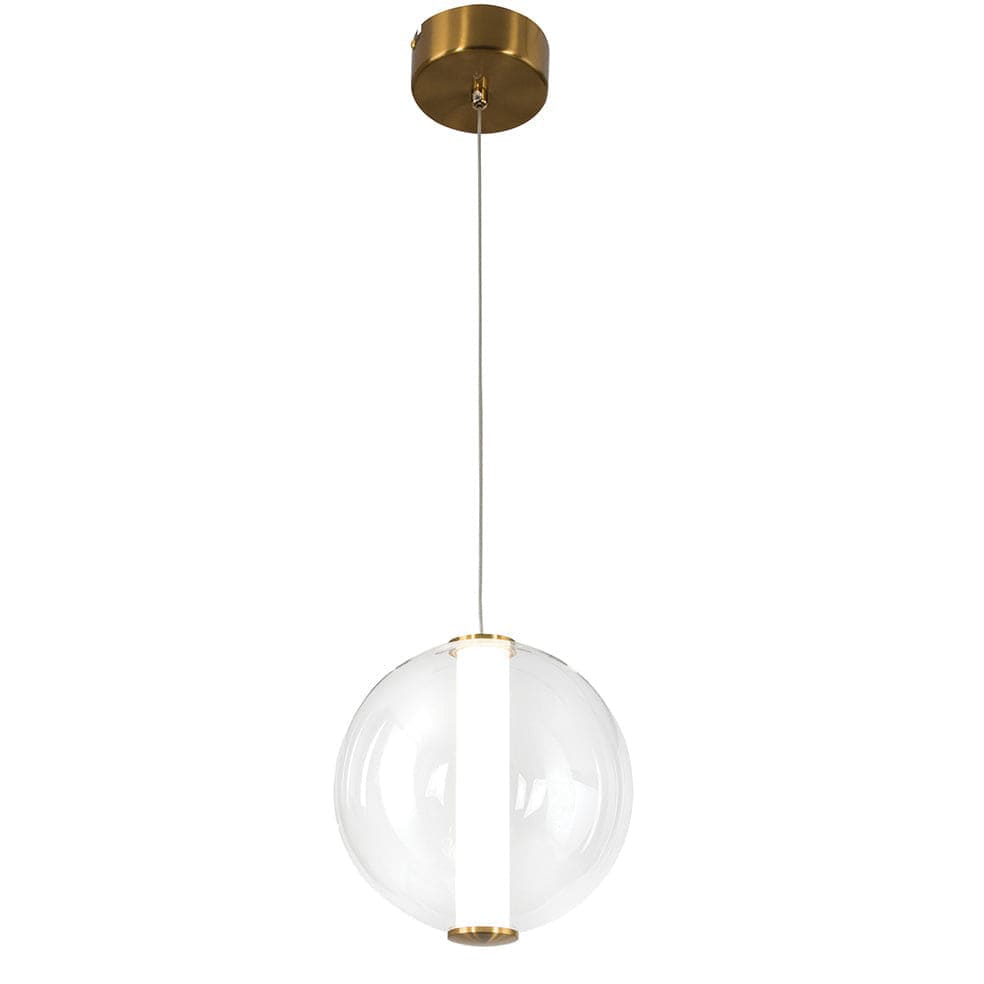 The Lighting Club Pendant Ymir Pendant Light | Glass & Antique PEN843 ANTIQUE 6007226083729