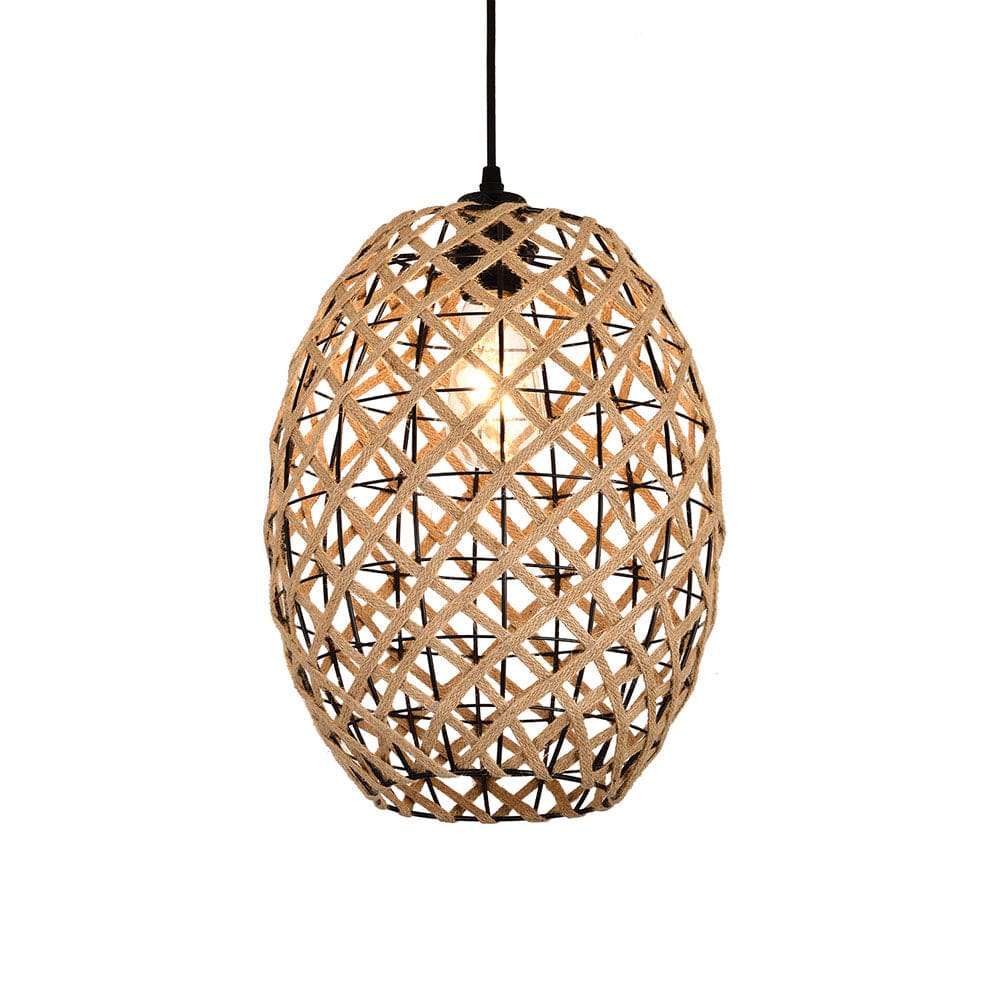 The Lighting Club Pendant Oval Riley Rope Pendant Light Round | Oval PEN858 ROPE 6007226084610