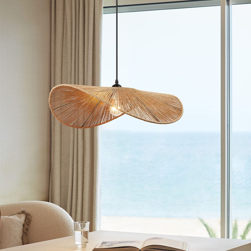 The Lighting Club Pendant Manta Organic Rope Pendant Light Natural PEN865 NATURAL 6007226085082