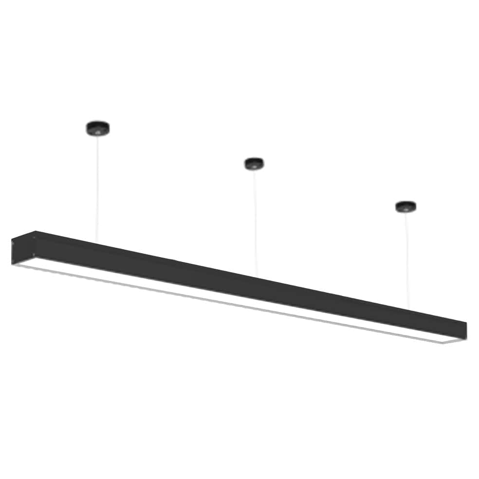 The Lighting Club Pendant Black / Large Suspended LED Pendant Light | Black or White, 2 Sizes PEN867/72 BLACK