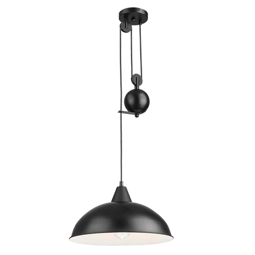The Lighting Club Pendant Black Boyd Metal Pendant Light | Black or Antique PEN871 BLACK 6007226085501