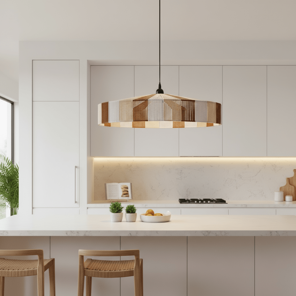 The Lighting Club pendant light Sahara String Pendant Light PEN884 NATURAL 6007226088939