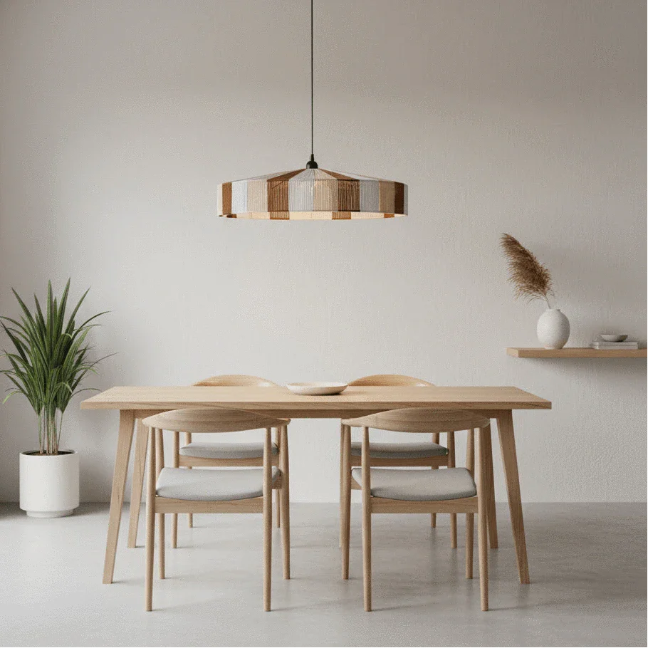 The Lighting Club pendant light Sahara String Pendant Light PEN884 NATURAL 6007226088939