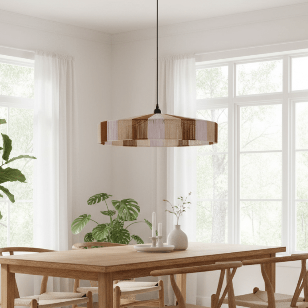 The Lighting Club pendant light Sahara String Pendant Light PEN884 NATURAL 6007226088939