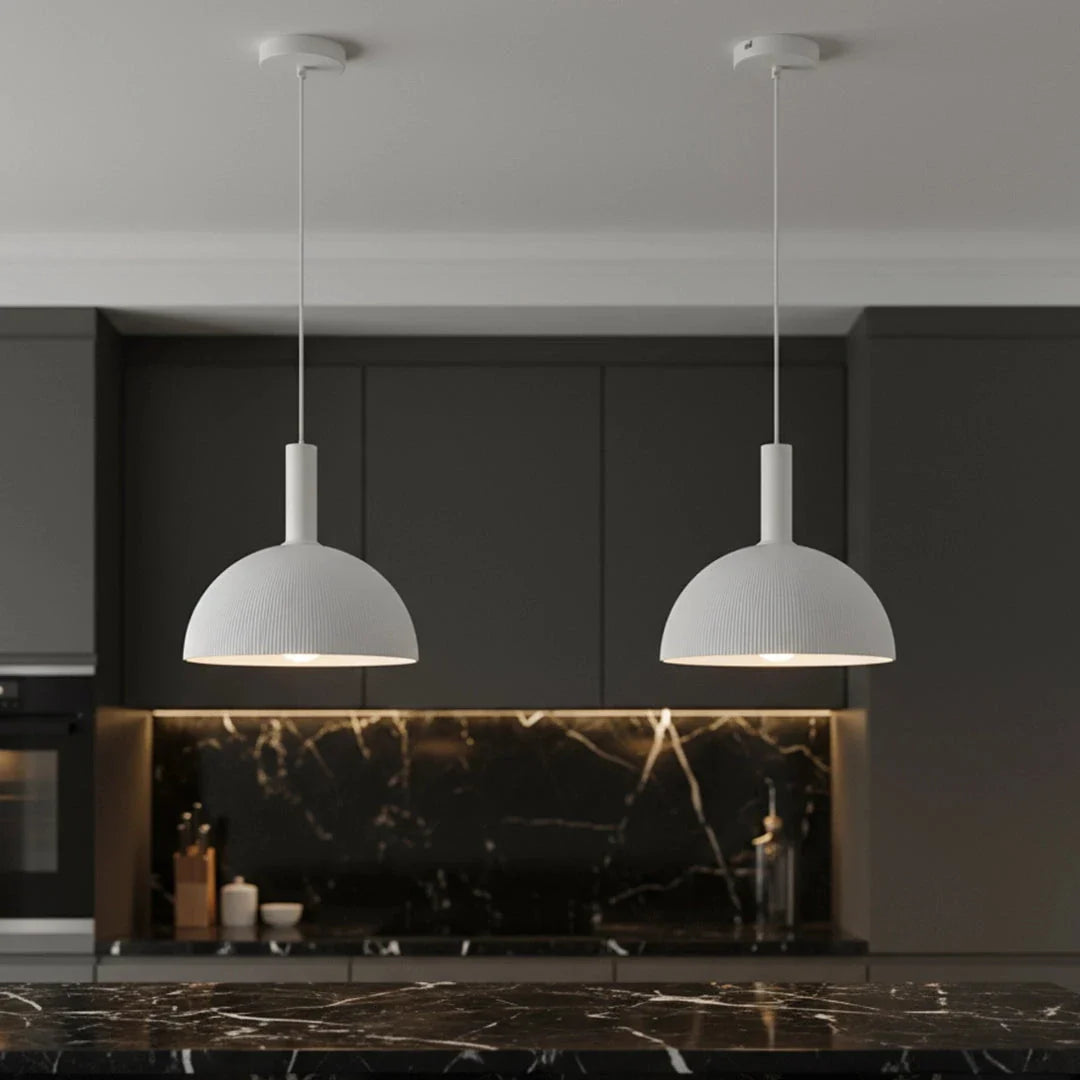 The Lighting Club pendant light Nimbus White Dome Pendant Light PEN893 WHITE 6007226089844