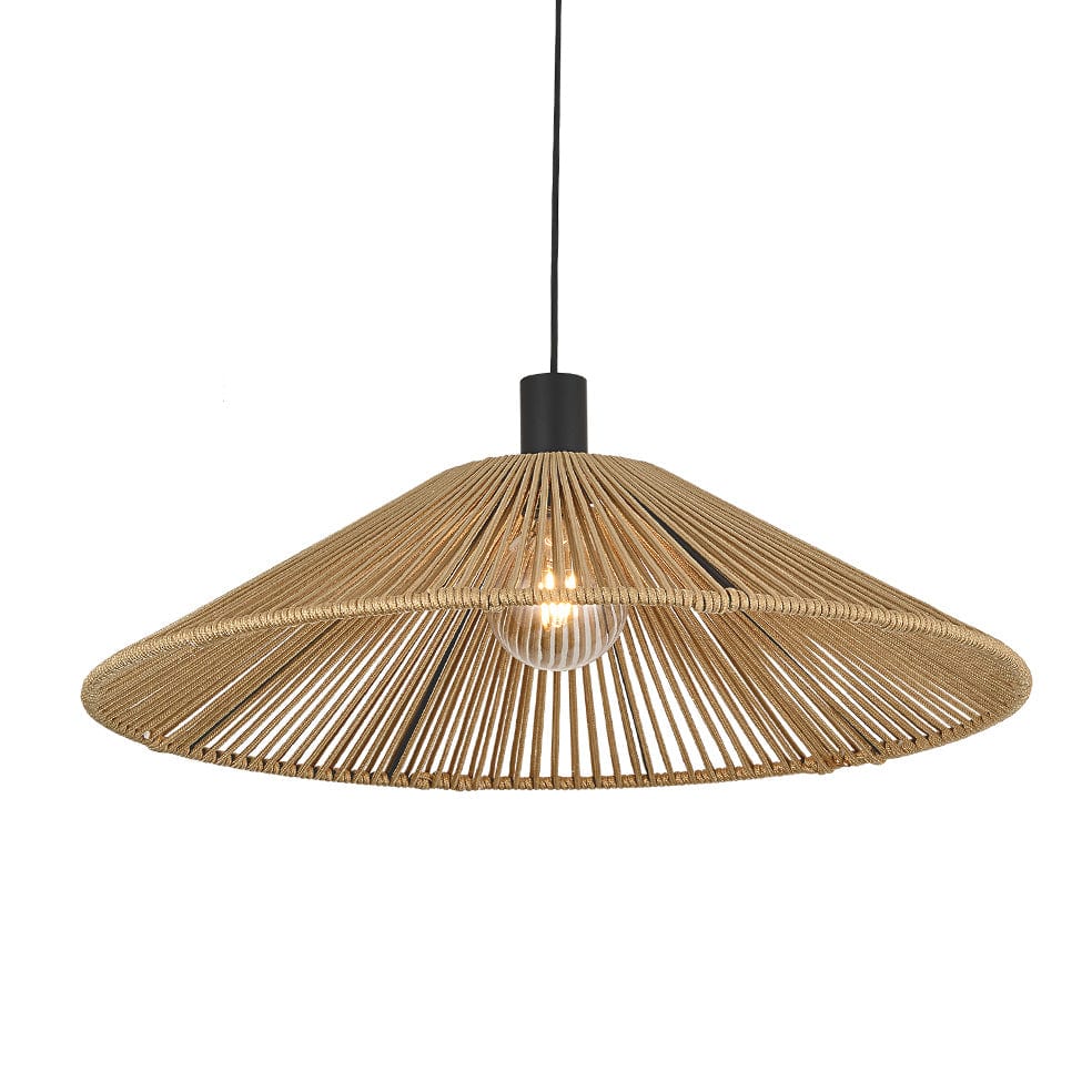 The Lighting Club Pendant Lights Brown Yuri Rope Pendant Light Black | Brown PEN948 ROPE 6007226087482