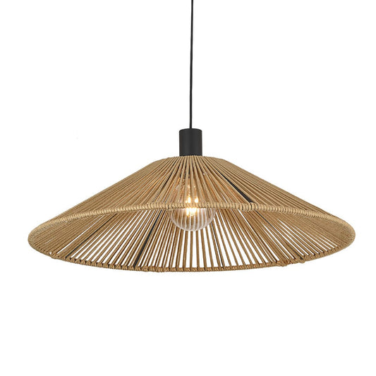 The Lighting Club Pendant Lights Brown Yuri Rope Pendant Light Black | Brown PEN948 ROPE 6007226087482