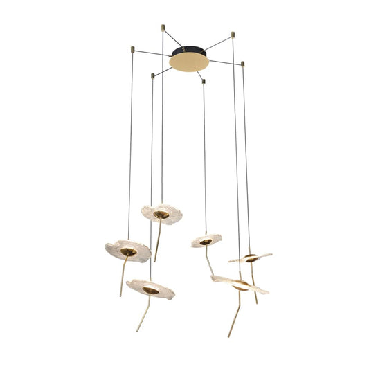 The Lighting Club Chandelier Dandelion LED Glass Chandelier Light Medium PEN955/6 CCT 6007226087734