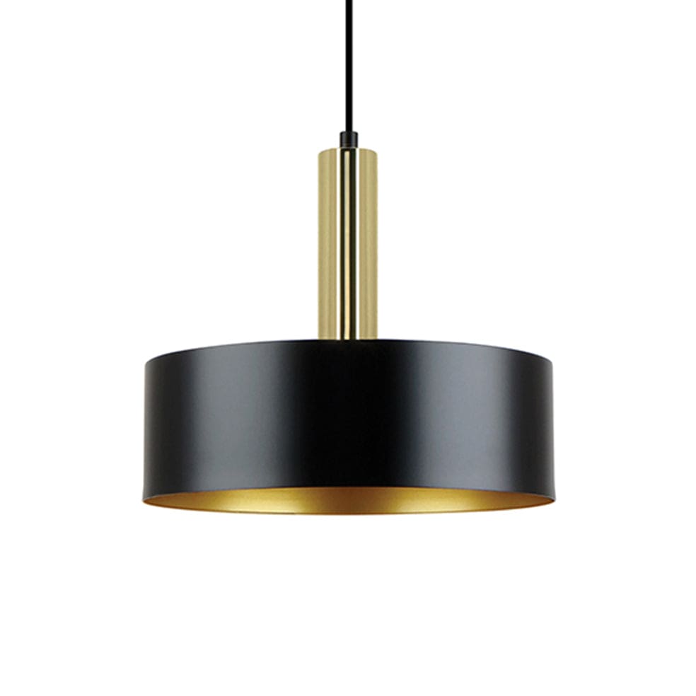 The Lighting Club Pendant Lights Black Konan Metal Pendant Light Black | White PEN966 BLACK 6007226088168