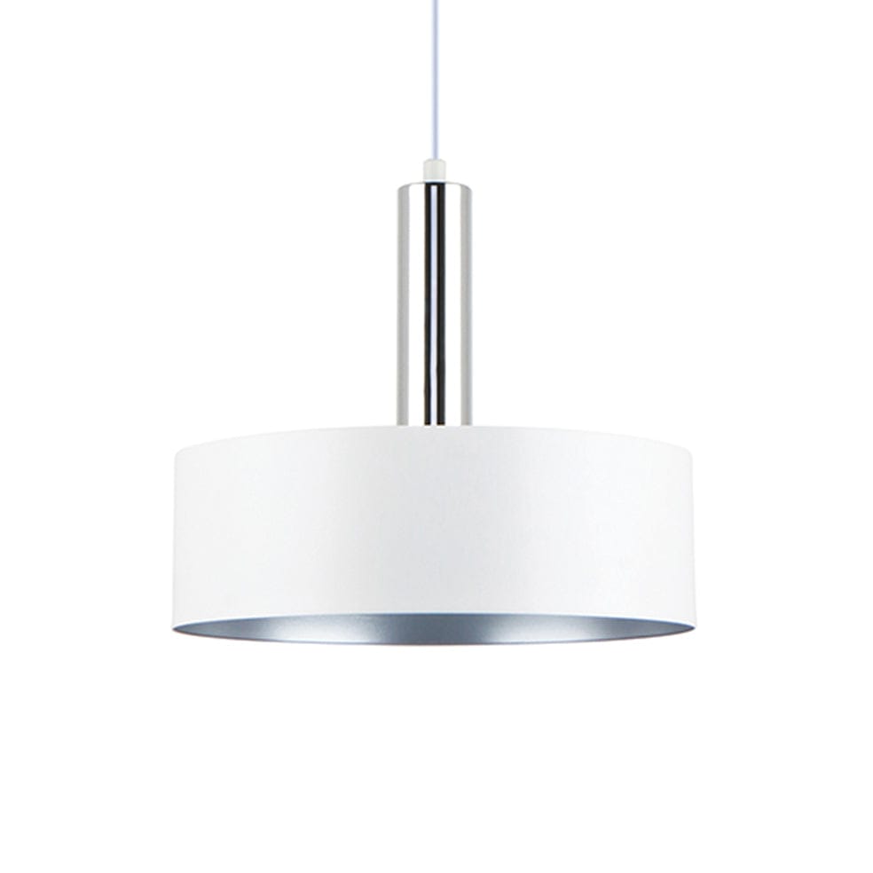 The Lighting Club Pendant Lights White Konan Metal Pendant Light Black | White PEN967 WHITE 6007226088175