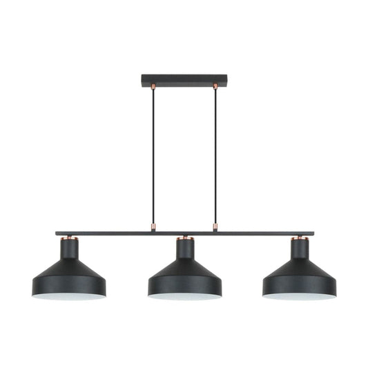 The Lighting Club Pendant Lights Black Diego Metal Trio Pendant Light Black | White PEN968 BLACK 6007226088328
