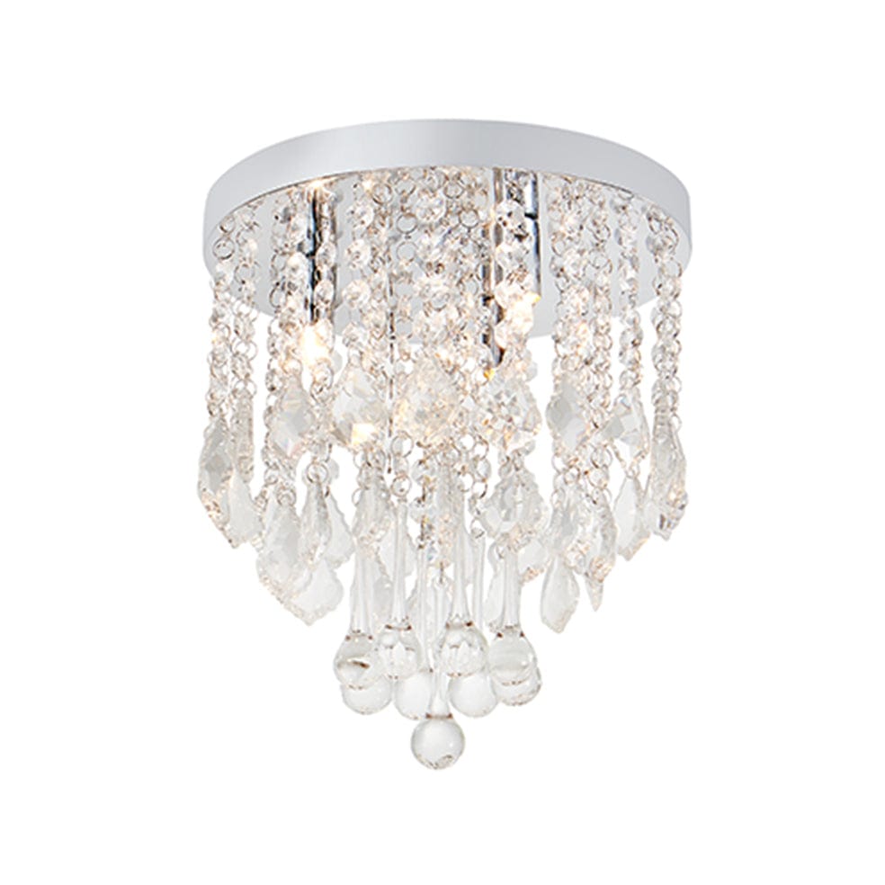 The Lighting Club Ceiling Light Small Crystal Ceiling Light | 2 Sizes RC174 6009506496083