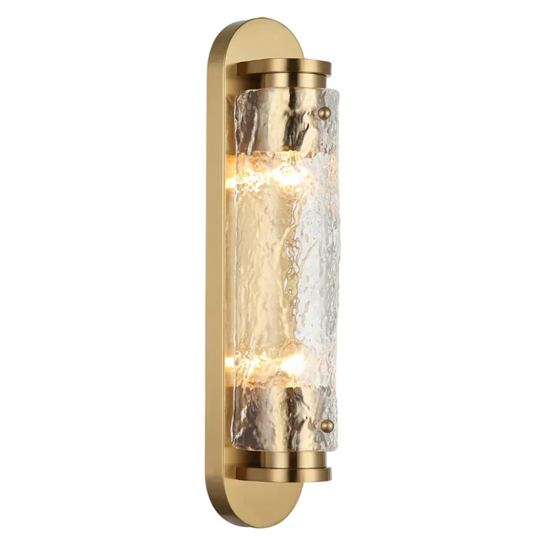 The Lighting Club Wall Light Everest Gold Wall Light – Clear Glass RG10596