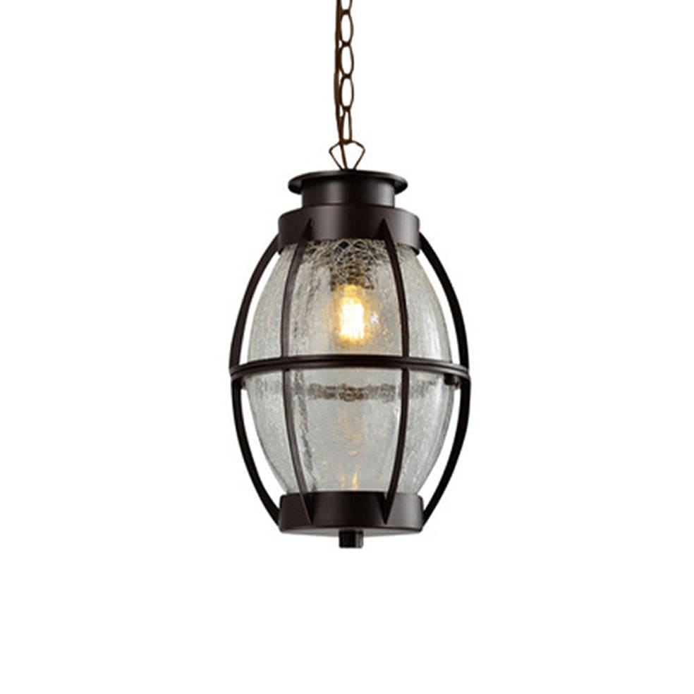 The Lighting Club Pendant Outdoor Metal and Glass Pendant Light RO408 6009509919060