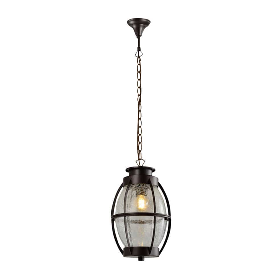 The Lighting Club Pendant Outdoor Metal and Glass Pendant Light RO408 6009509919060