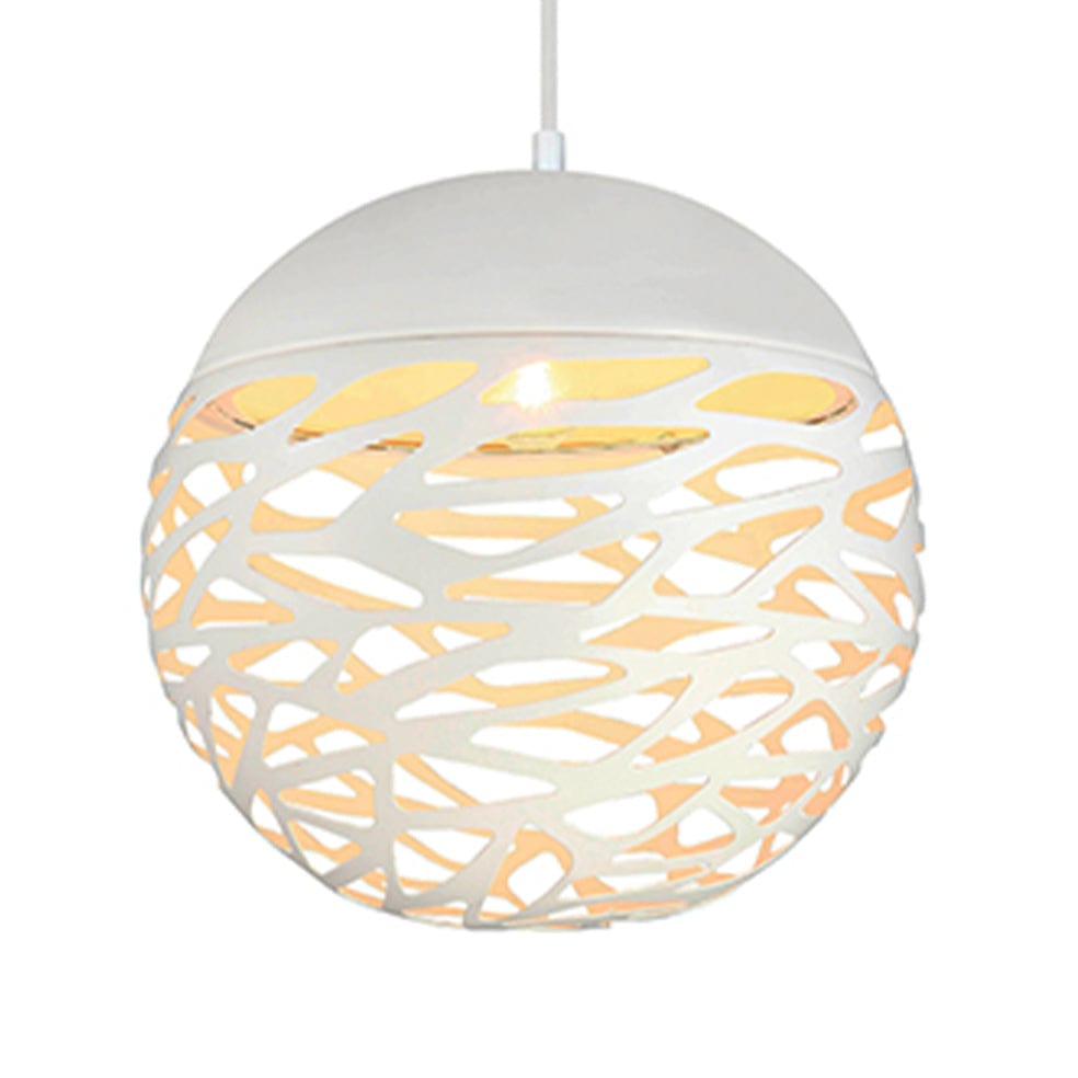 The Lighting Club Pendant Lights Marie Metal Pendant Light White RP138 6009513084365