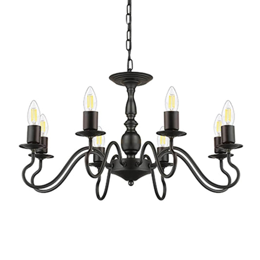 The Lighting Club Chandelier Alexandra Metal Chandelier Light Black RP186 6009513084952