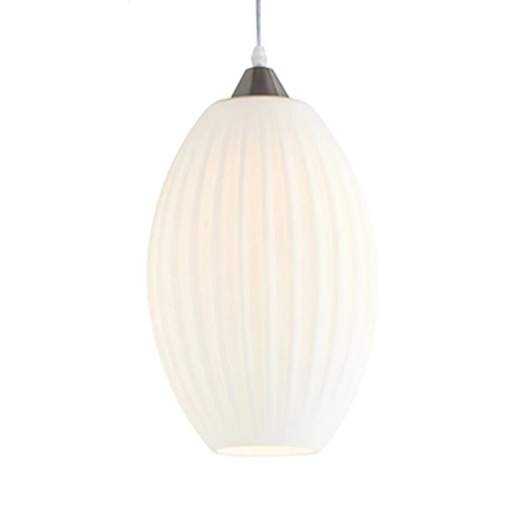 The Lighting Club pendant light Celeste White Opal Glass Pendant Light RP334 6009509918261