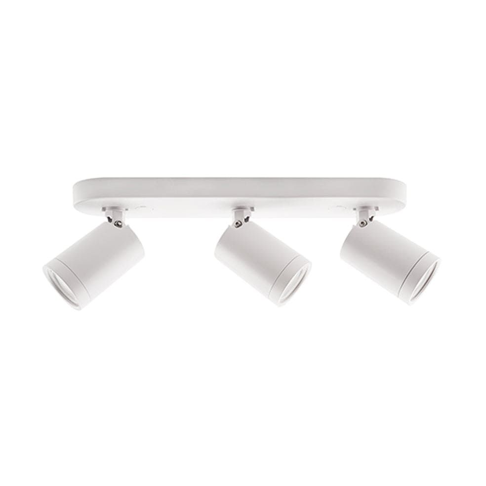 The Lighting Club Spotlight GlowTrio Spotlight 3-Light Surface Bar – Twist & Lock | White Finish RS150W