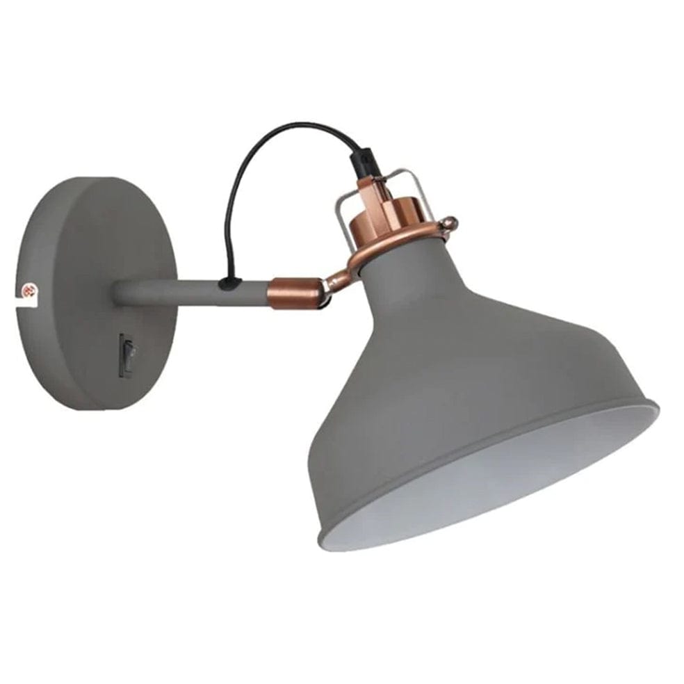 The Lighting Club Grey Luca Wall Light RW102 6009506495215