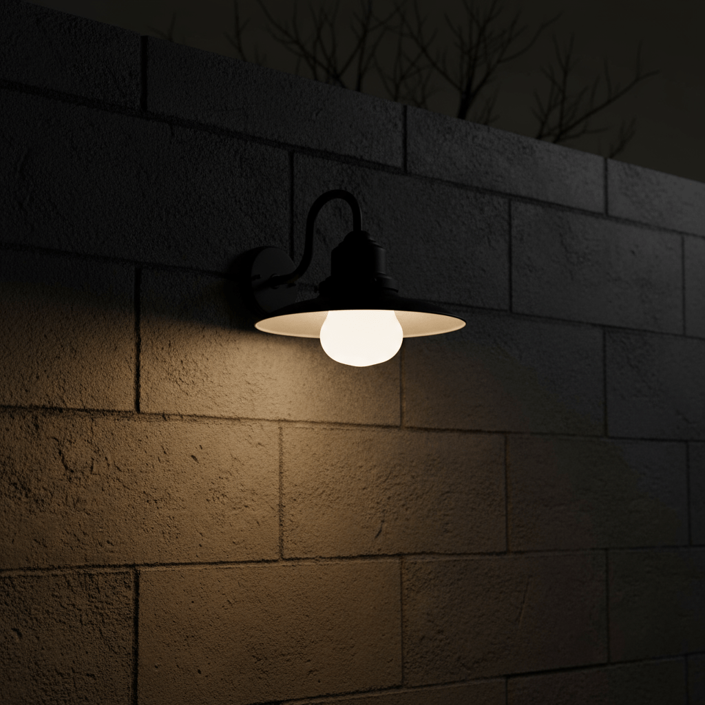 The Lighting Club Wall Light Benny Aluminium and Glass Wall Light Black RW165 6009506496724