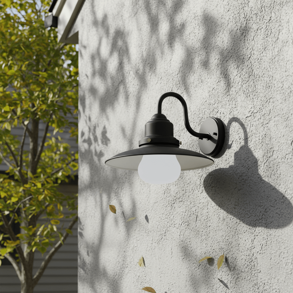 The Lighting Club Wall Light Benny Aluminium and Glass Wall Light Black RW165 6009506496724