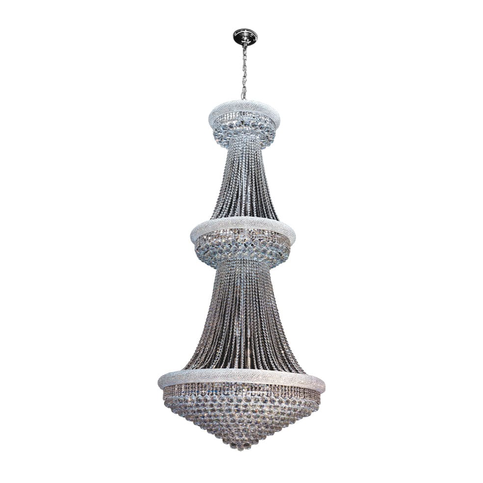The Lighting Club Chandeliers Double Basket Crystal Chandelier Chrome S-KLCH-8738/32