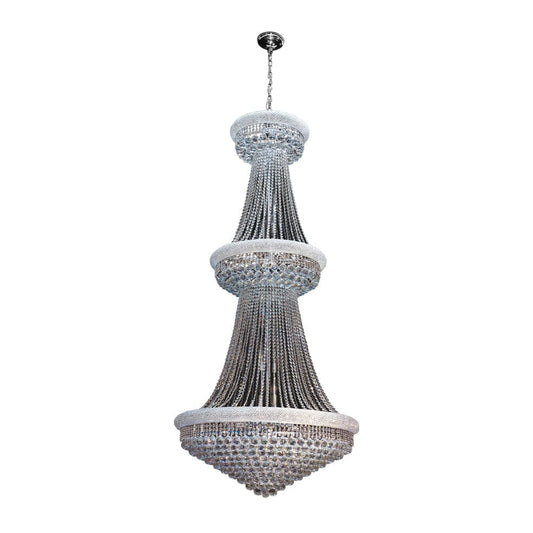 The Lighting Club Chandeliers Double Basket Crystal Chandelier Chrome S-KLCH-8738/32