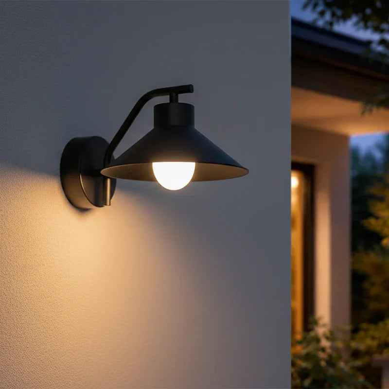 The Lighting Club LED wall light Pixie Arched 10W LED Wall Light - Black S-LED-828