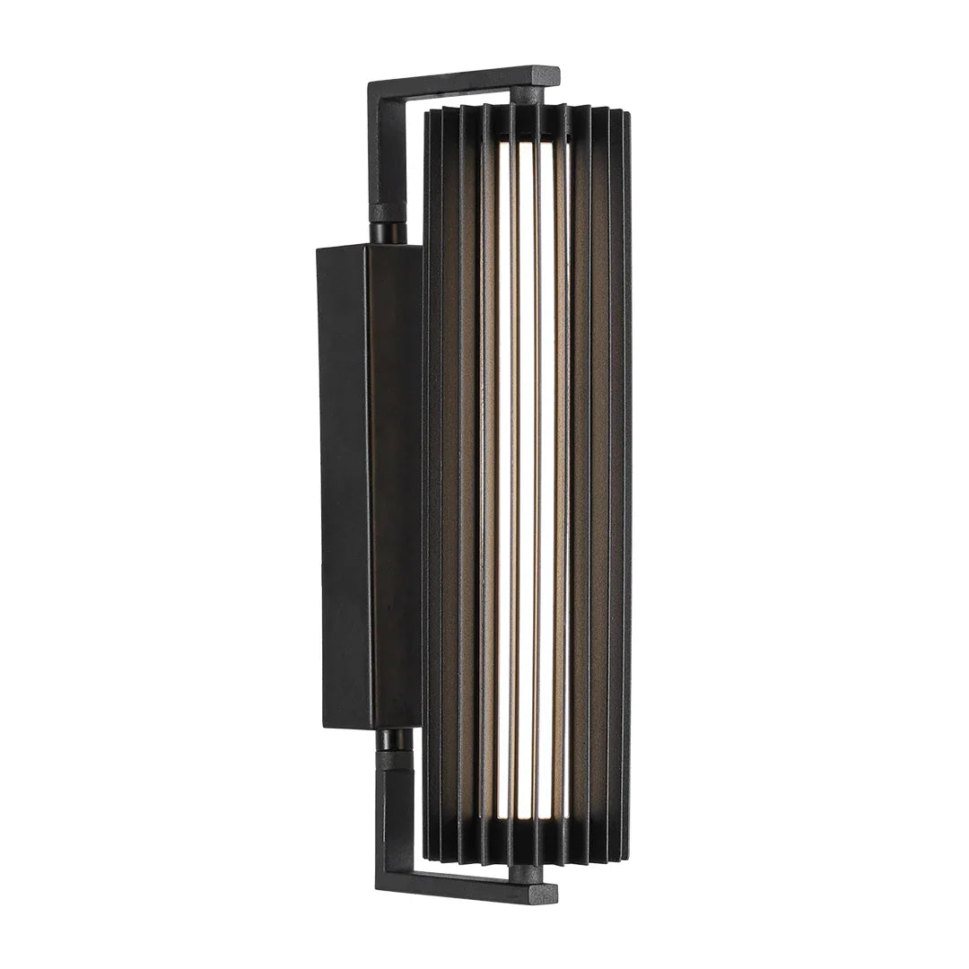 The Lighting Club LED wall light Vertix Slatted Glass LED Pillar Wall Light S-LED-834