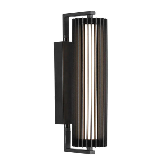 The Lighting Club LED wall light Vertix Slatted Glass LED Pillar Wall Light S-LED-834