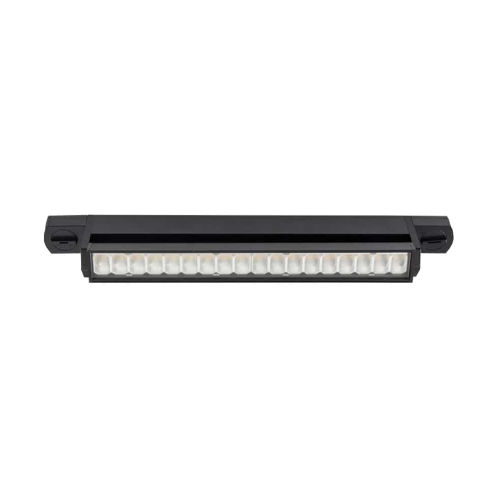 The Lighting Club Lighting Small Slone Rotatable Aluminium Tracklight Black | Small or Large S096/20W BLACK 6007226084412