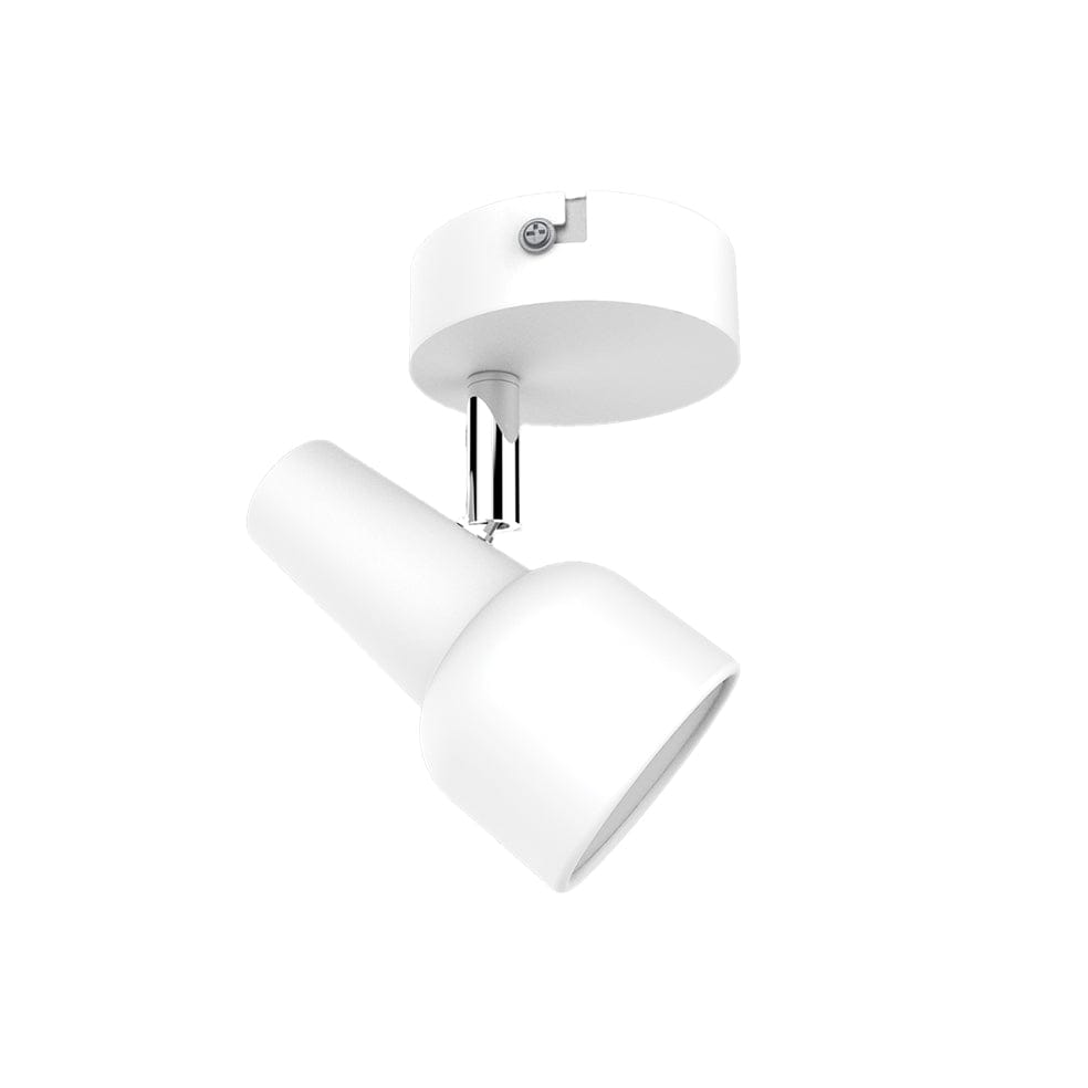 The Lighting Club Spotlight Single/1 / White Tromba Spotlights (1 - 3) S166/1 MATT WH 6007226081022