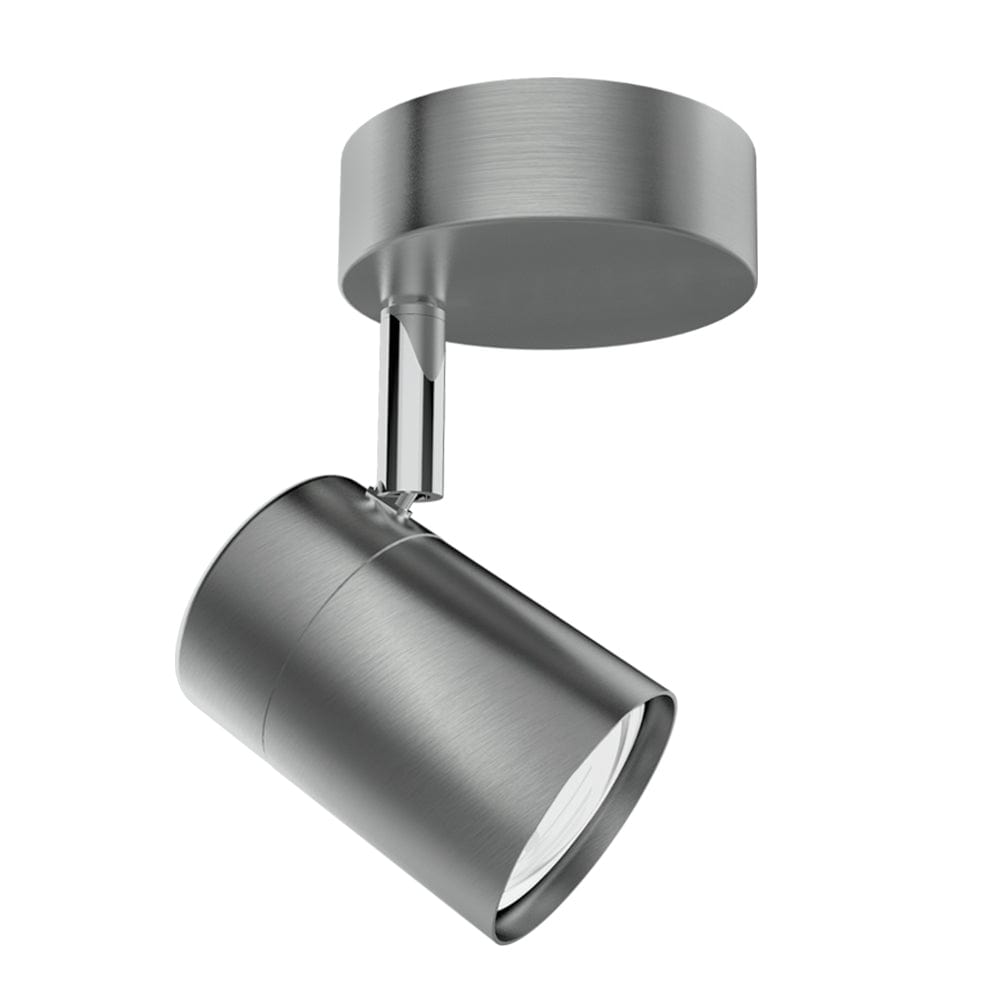 The Lighting Club Spotlight 1 Spotlight Halsey Ceiling Spot Light - Sets of 1, 2 or 3 | Satin Chrome S168/1 SATIN 6007226081084