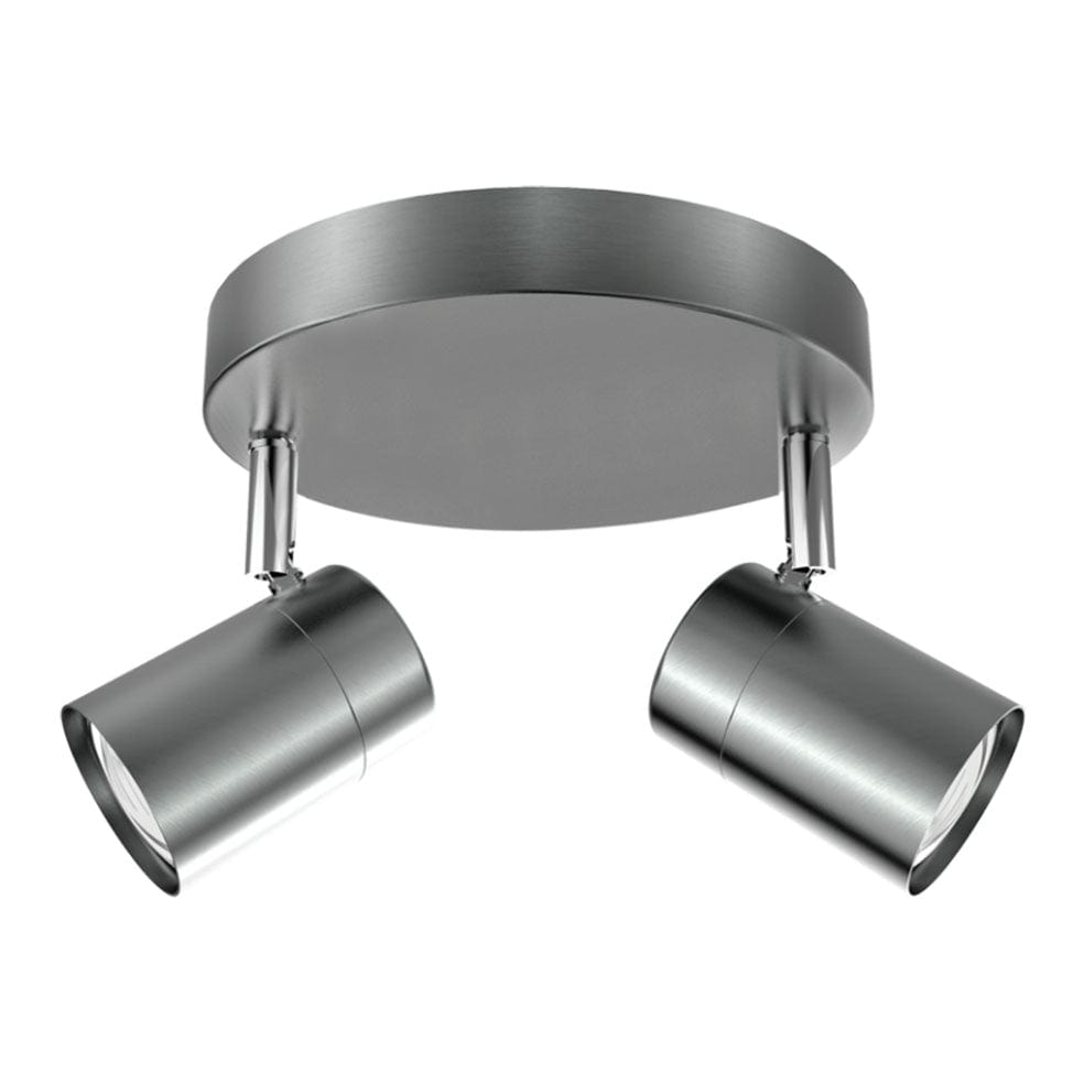 The Lighting Club Spotlight Double/2 / Satin Chrome Faretto Satin Spotlights (1 - 3) S168/2 SATIN 6007226081091