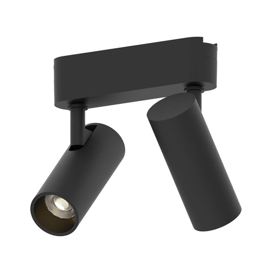 The Lighting Club Spotlight 6W Duo LED Aluminium Spotlight Black 6W | 12W S316/2X6 WATT 6007226085860