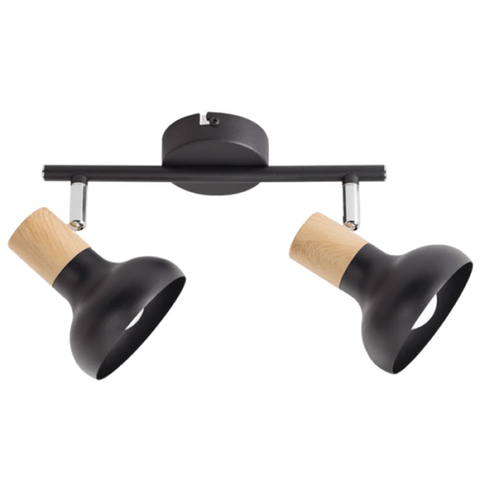 The Lighting Club Ceiling Light Fixtures Ruth 2 Tracking S402/2 BLACK 6007226071344