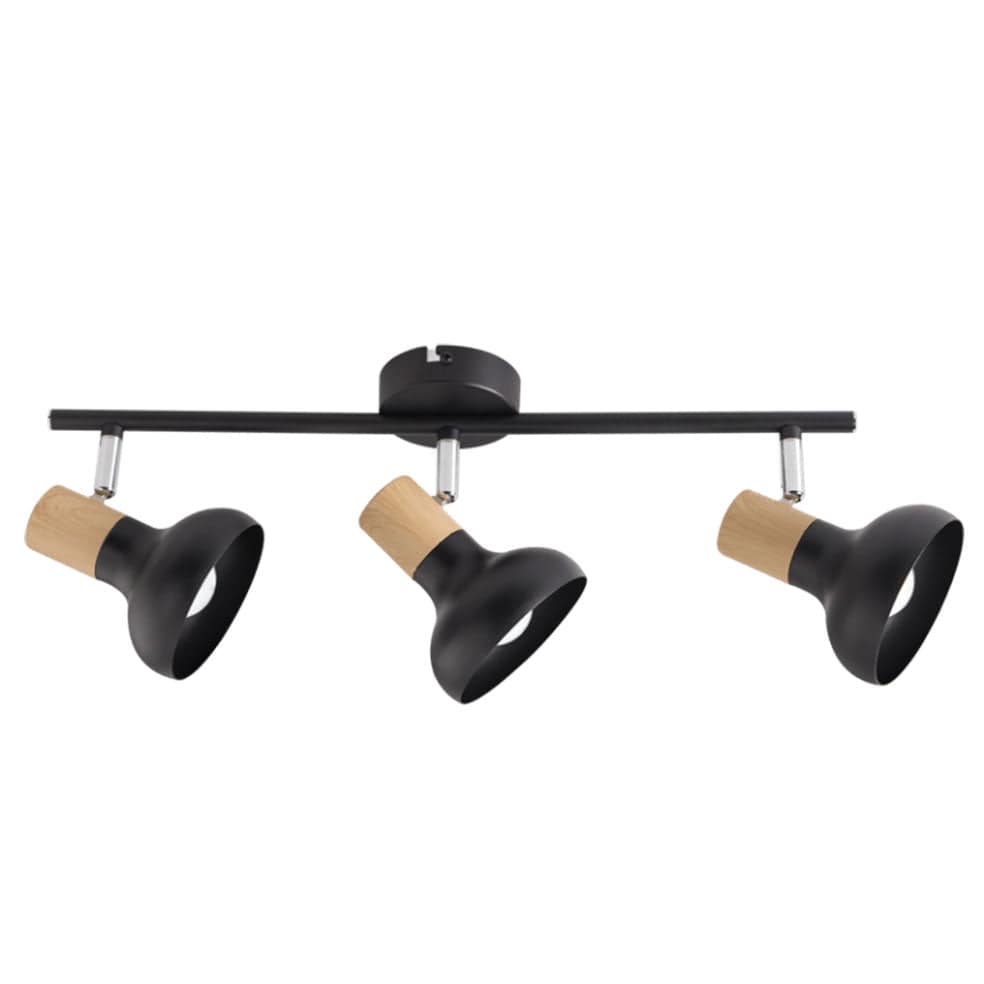 The Lighting Club Black Ruth 3 Tracking Light S402/3 BLACK 6007226071351